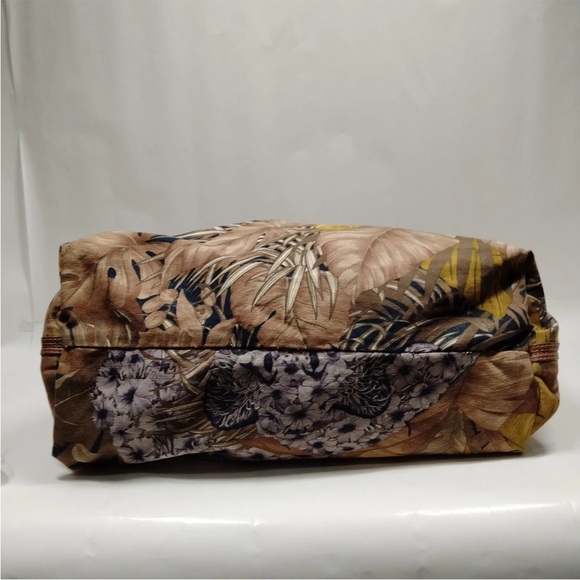 Salvatore Ferragamo Jungle Print with Leopard Brown & Yellow EUC - Picture 6 of 16